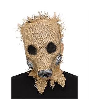 Burlap Gas Mask Style Post-Apocalyptic Horror Mask