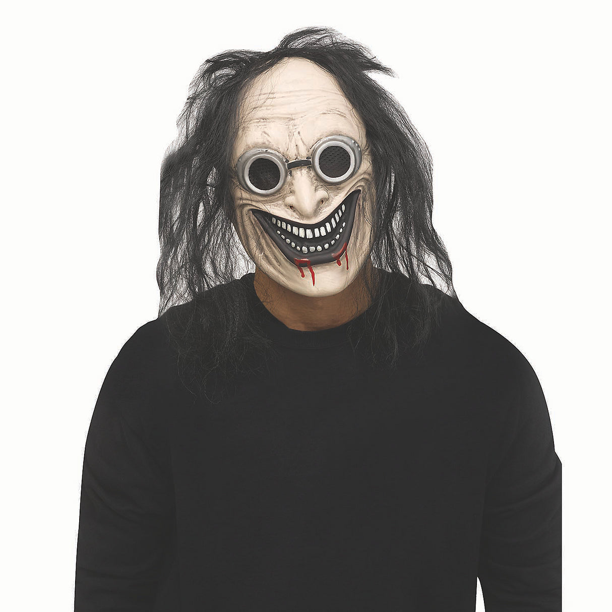 Creepy Adults Mad Scientist Overhead Mask for Halloween Parties Themed Events and Costume Contests