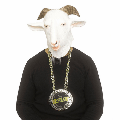 G.O.A.T. Mask & Medallion Costume Accessory Kit