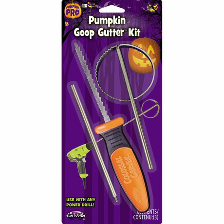 Pumpkin Carving Goop Gutter Tool Kit