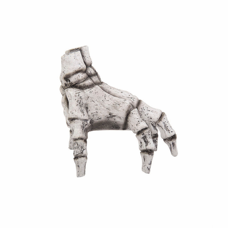 Animated Crawling Skeleton Hand with Sound for Halloween Decor and Spooky Events