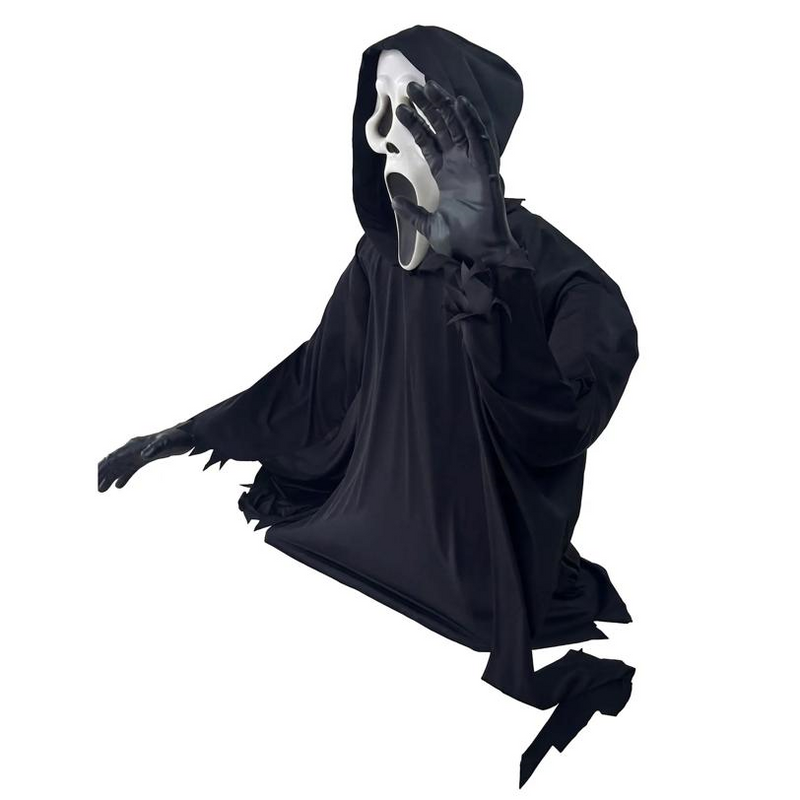 4 ft Ghost Face Waving Grave Breaker Halloween Decoration