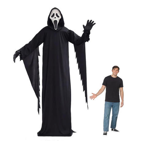10 Ft. Ghost Face Standing Outdoor Halloween Decoration