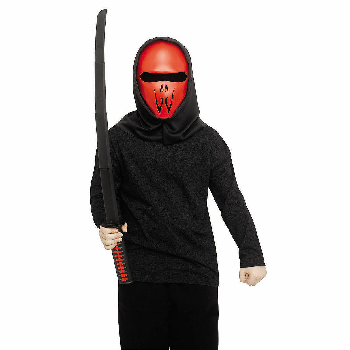 Kids Ninja Guard Costume Accessory Kit for Halloween Dress Up Events and Role Play