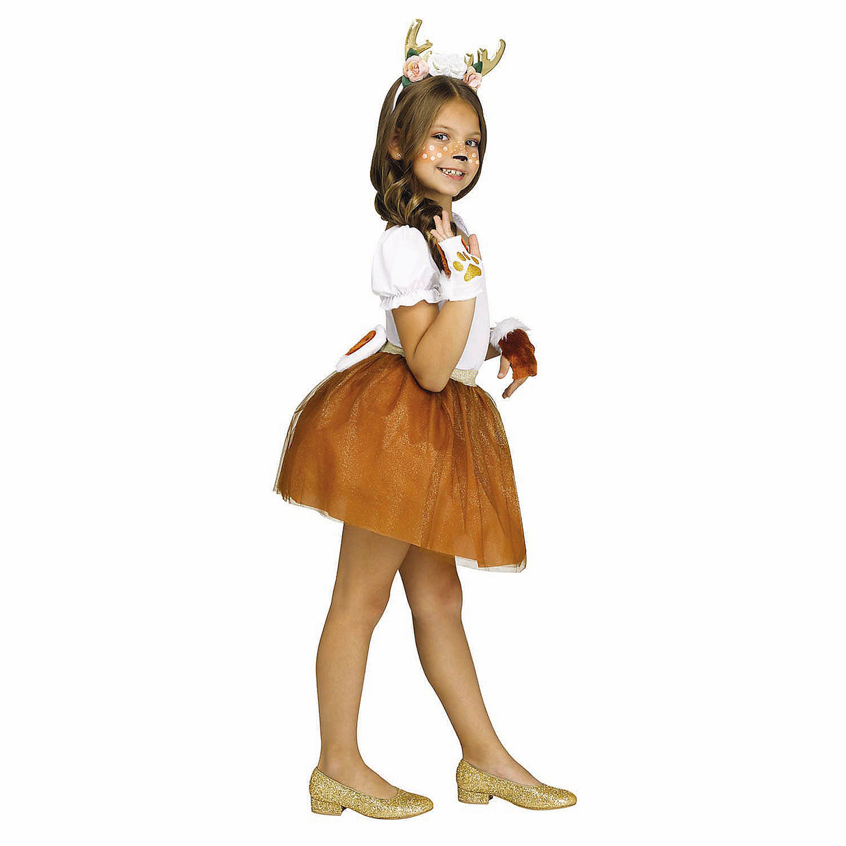 Creative Kids Pretty Pets Deer Tutu Kit Costume for Imaginative Play and Halloween Fun
