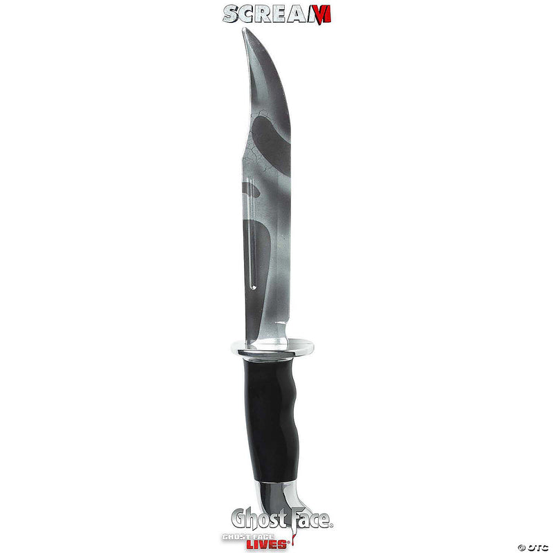 ScreamT Ghost Face Reflection Knife for Halloween Costumes Scary Outfit and Trick or Treat Adventures