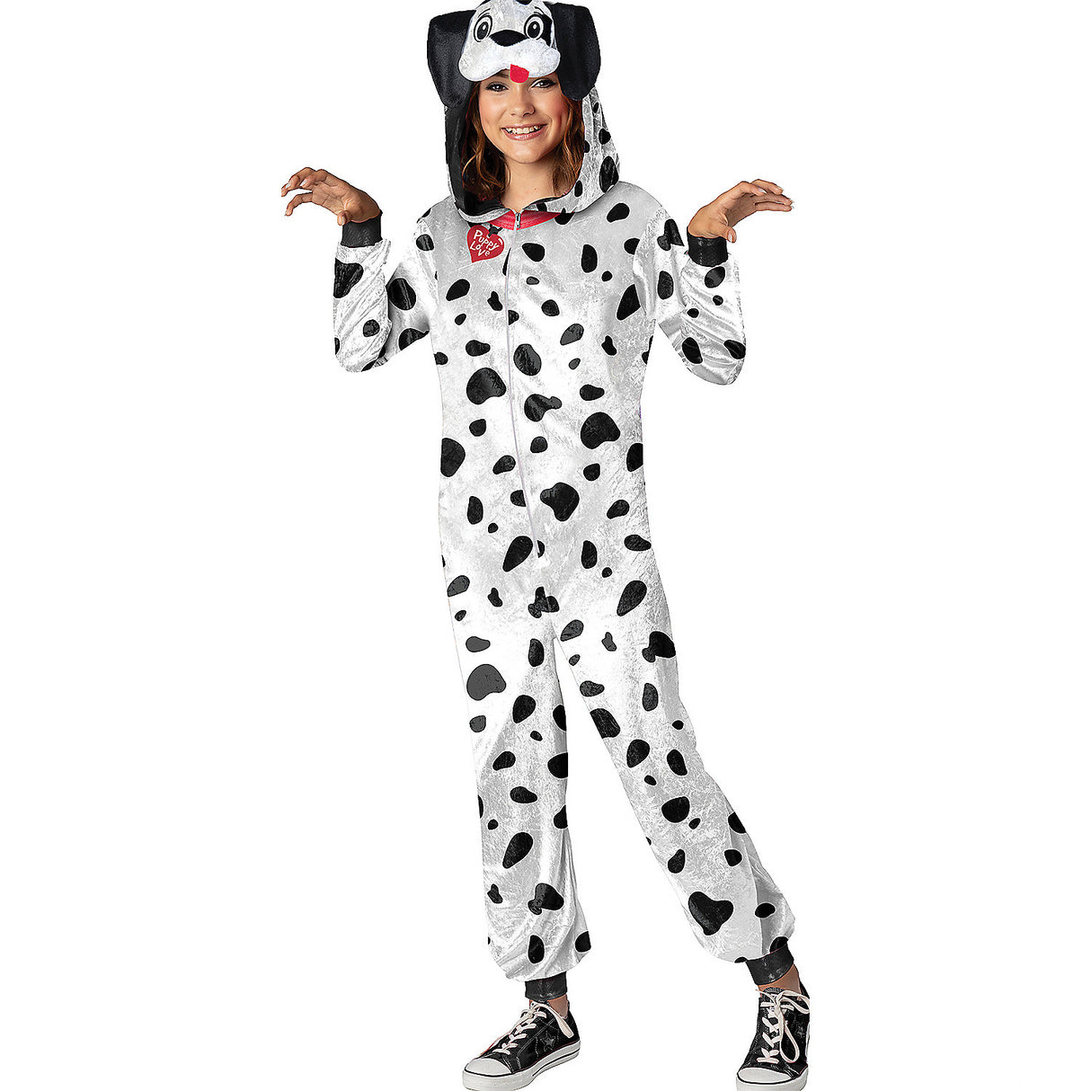 Tween Dalmation Costume for Halloween Parties Dress Up and Themed Celebrations