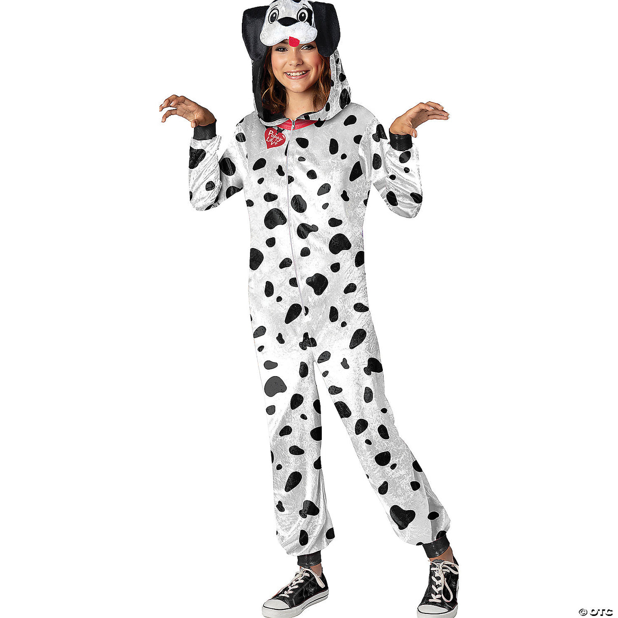 Tween Dalmation Costume for Halloween Parties Dress Up and Themed Celebrations