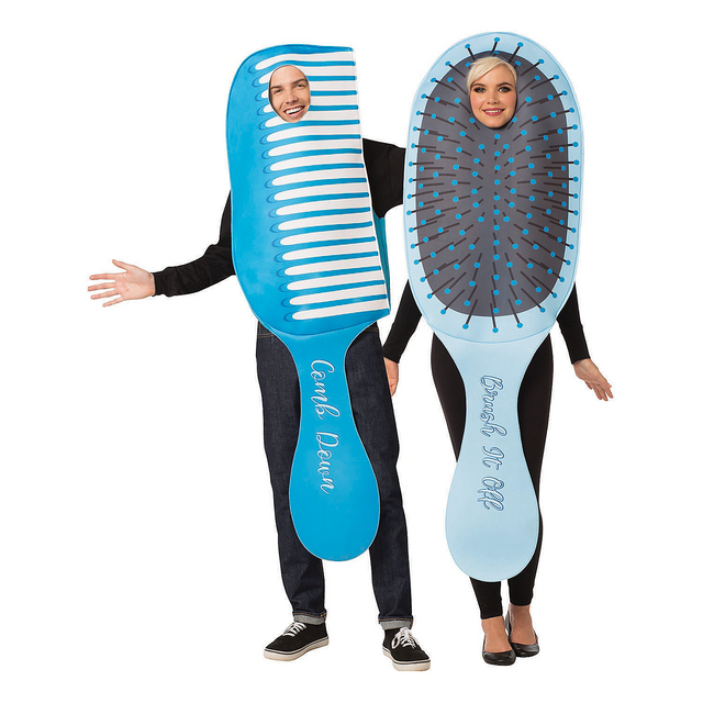 COMB AND BRUSH COUPLES COSTUME