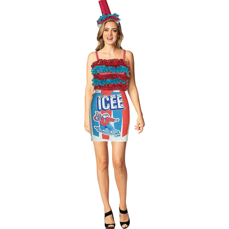 ICEE Swirl Dress Teen Costume