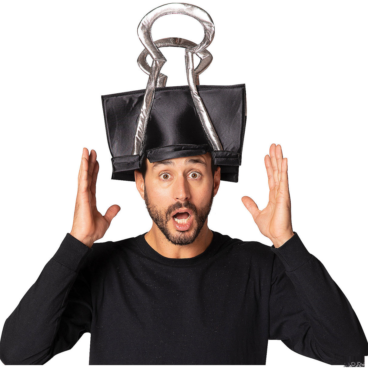 Fun Binder Clip Hat for Holiday Events Parties and Creative Costume Ideas