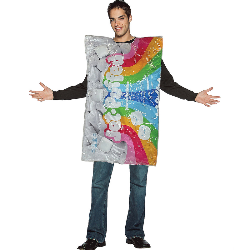 Kraft Jet Puffed Marshmallows Costume for Halloween Parties and Fun Themed Events