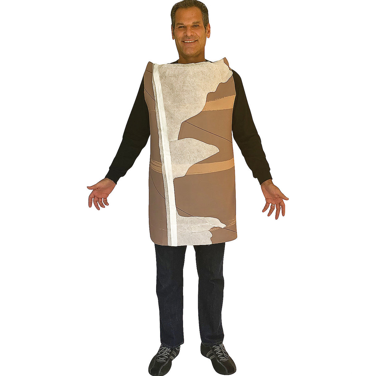 Sh!T Out Of Luck Toilet Paper Roll Costume for Funny Parties and Halloween Celebrations