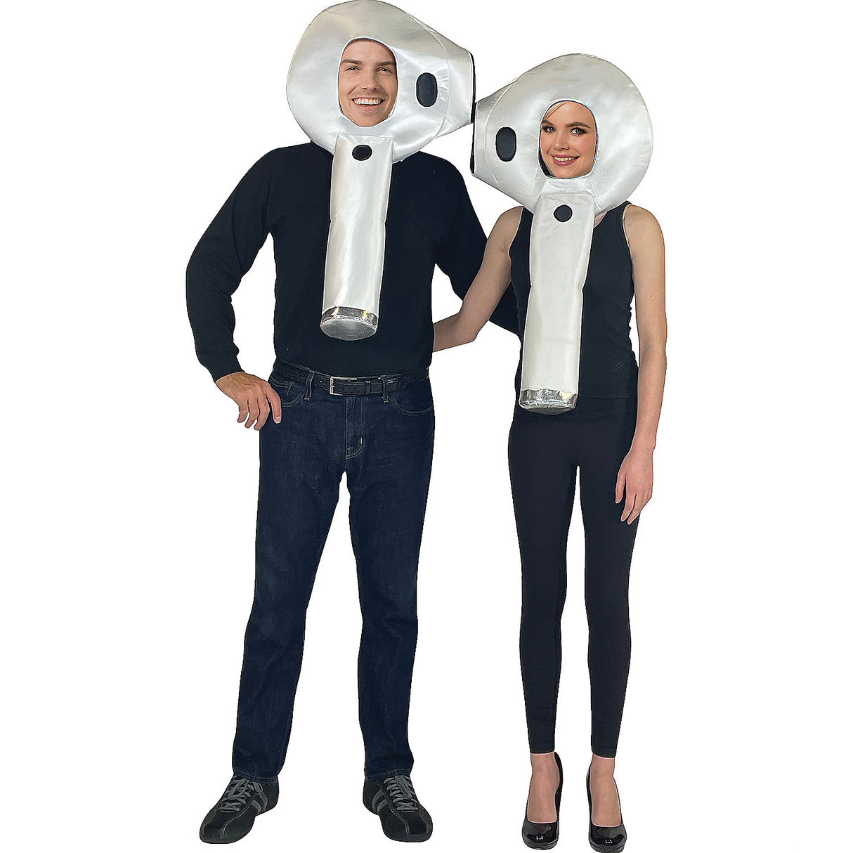 Creative Ear Buds Couple Costume for Fun Halloween Parties and Couples Dress Up Events