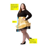 Funny Women's Christmas Leg Lamp Skirt for Holiday Parties Costume Events and Family Gatherings