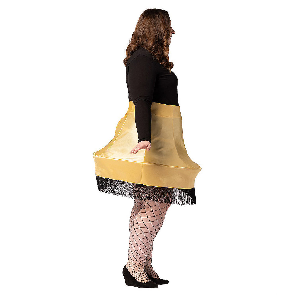 Funny Women's Christmas Leg Lamp Skirt for Holiday Parties Costume Events and Family Gatherings