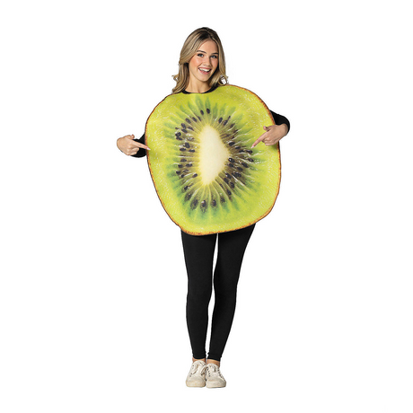 Adults Green Kiwi Fruit Tunic Costume