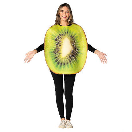 Adults Green Kiwi Fruit Tunic Costume
