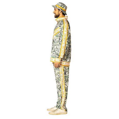 Adults Million Dollar Money Suit Costume