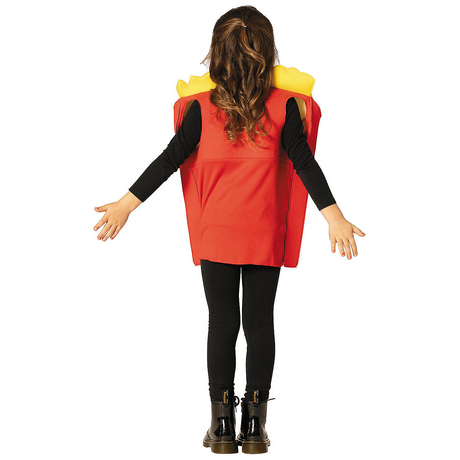 Kids French Fries Foam Tunic Costume