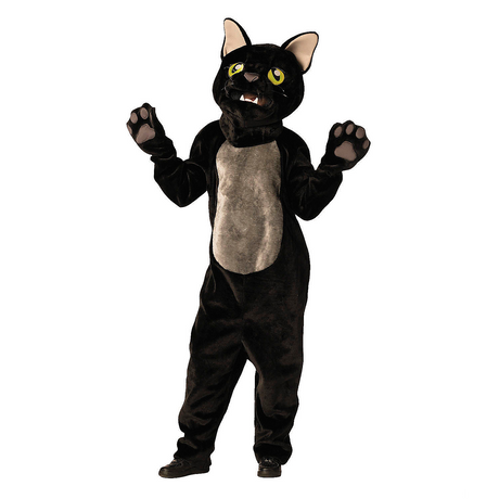 Adults Black Cat Jumpsuit