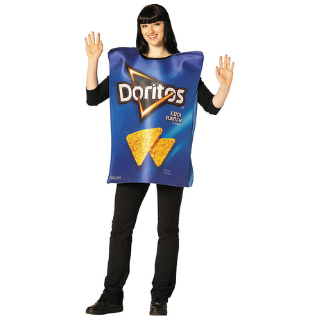 Adults Doritos Cool Ranch Bag Tunic Costume
