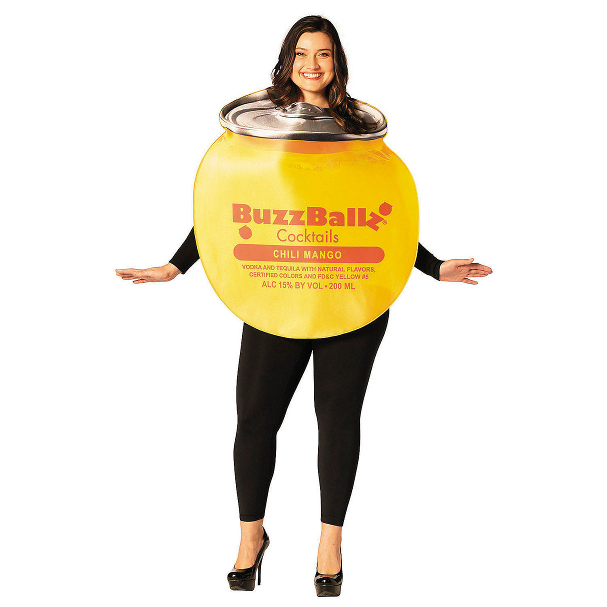 Adults Buzzballz Chili Mango Tunic Costume for Halloween Parties and Funny Character Celebrations