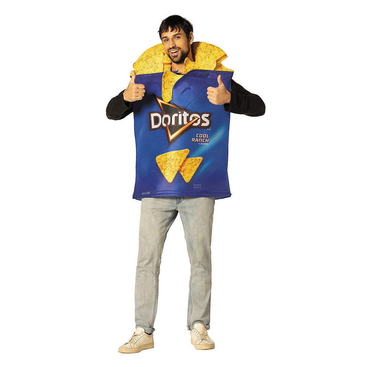 Adults Doritos Cool Ranch Bag with Chips Tunic Costume