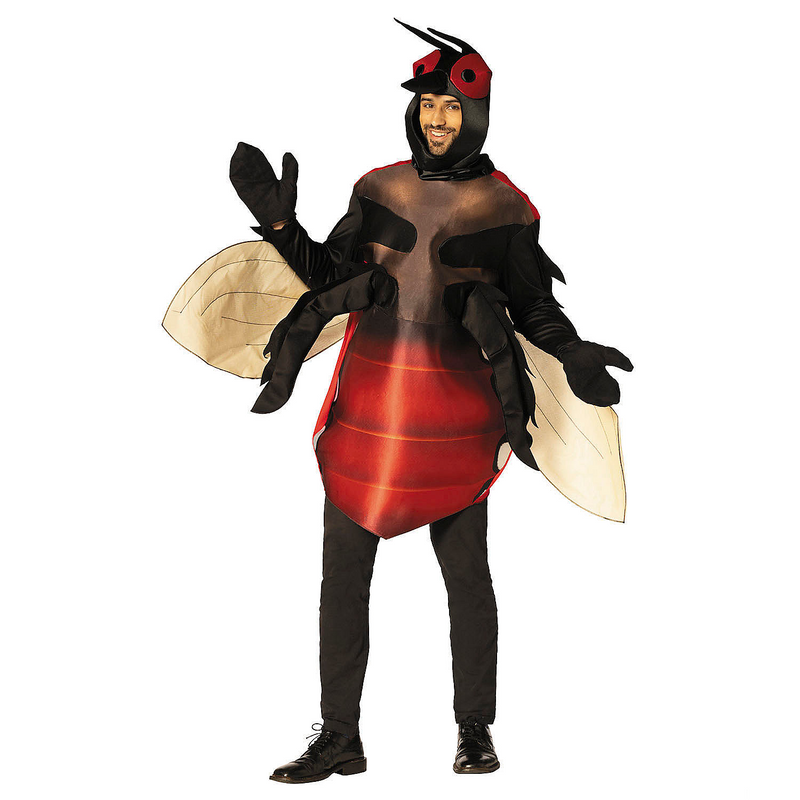 Easy Mosquito Tunic Costume for Adults Halloween Dress Up Parties apparel product image