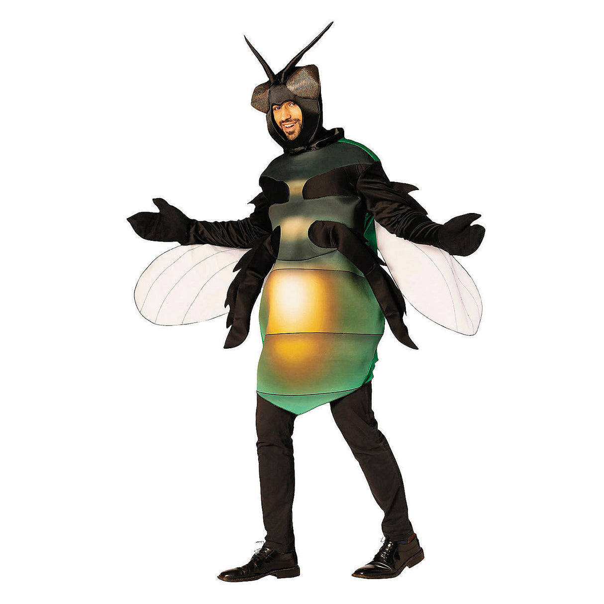 Easy Adults Fly Tunic Costume for Halloween Parties Themed Events and Dress-Up Fun