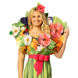 Women's Floral Bouquet Dress Costume
