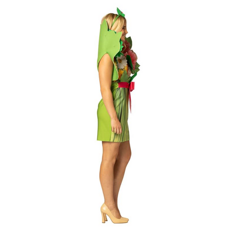 Women's Floral Bouquet Dress Costume
