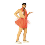 Fun Adults Pink Flamingo Foam Costume for Halloween Parties and Themed Events
