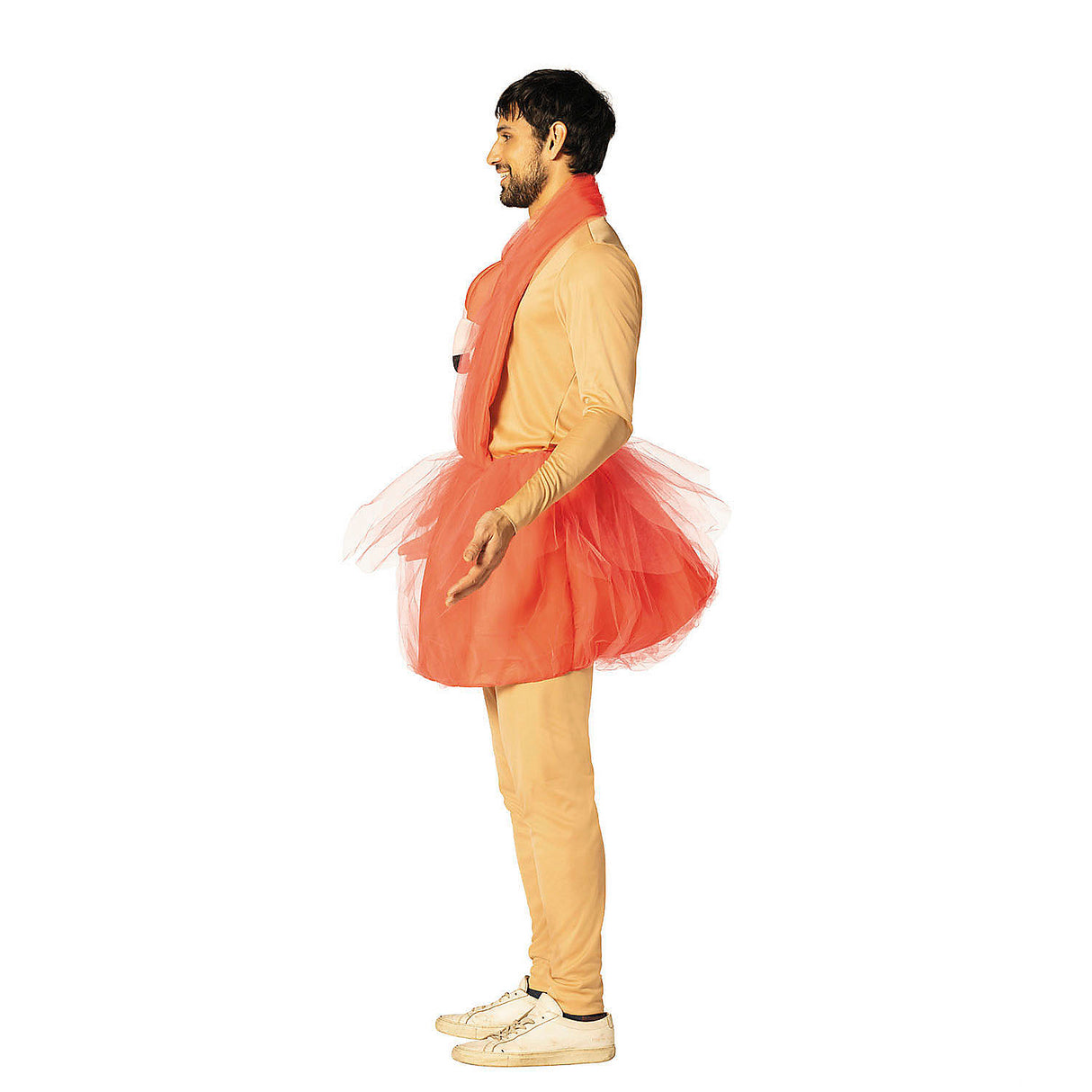 Fun Adults Pink Flamingo Foam Costume for Halloween Parties and Themed Events