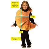 Kids Croissant-Shaped Foam Tunic Costume