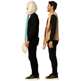 Adults Cotton Swab & Ear Couples Costumes - One Size