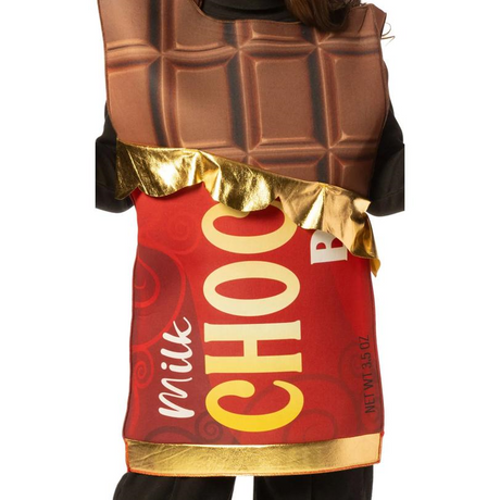 Kids Milk Chocolate Bar Tunic Costume