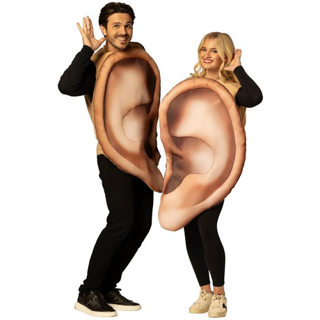 Adults Pair of Ears Couples Costumes - One Size
