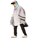 Adults Gray Pigeon Long-Sleeved Tunic Costume