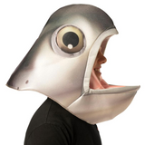 Adults Open-Mouth Fish Headpiece Costume