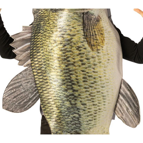 Adults Sea Bass Fish Sleeveless Tunic Costume
