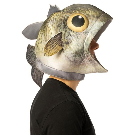 Adults Sea Bass Fish Hat Costume Accessory