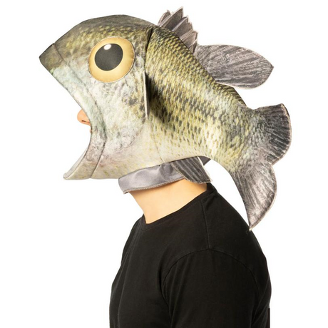 Adults Sea Bass Fish Hat Costume Accessory