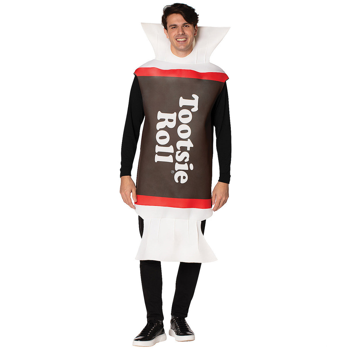 Humorous Tootsie Roll Tunic Costume for Halloween Parties Theme Events and Family Gatherings