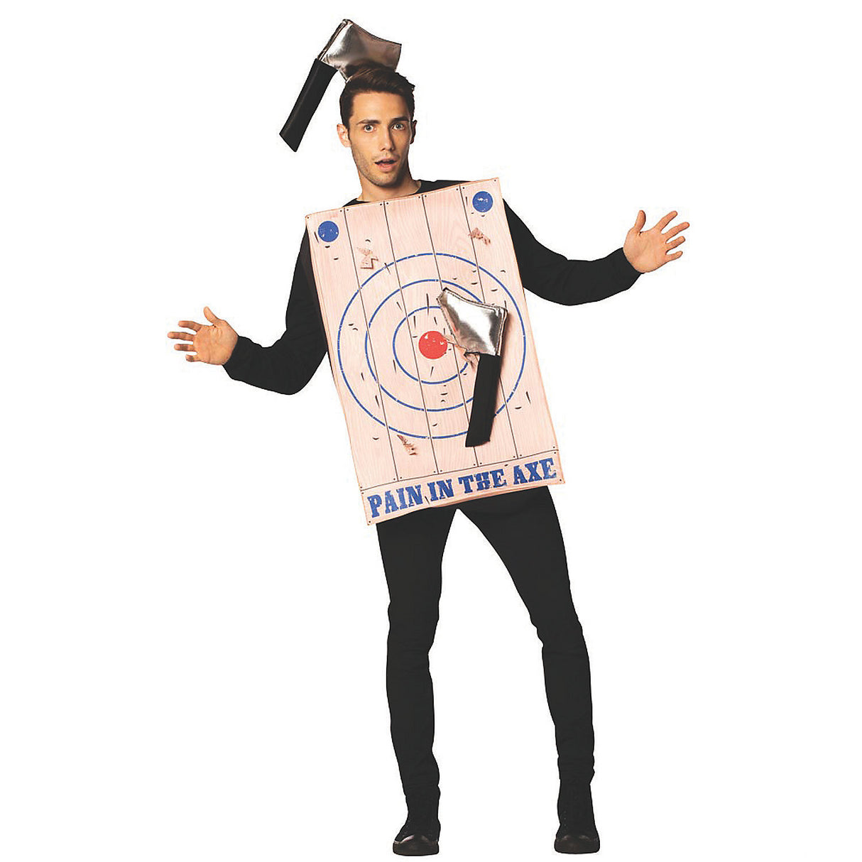 Funny Axe Throwing Costume with Headband for Halloween Parties Festivals and Events