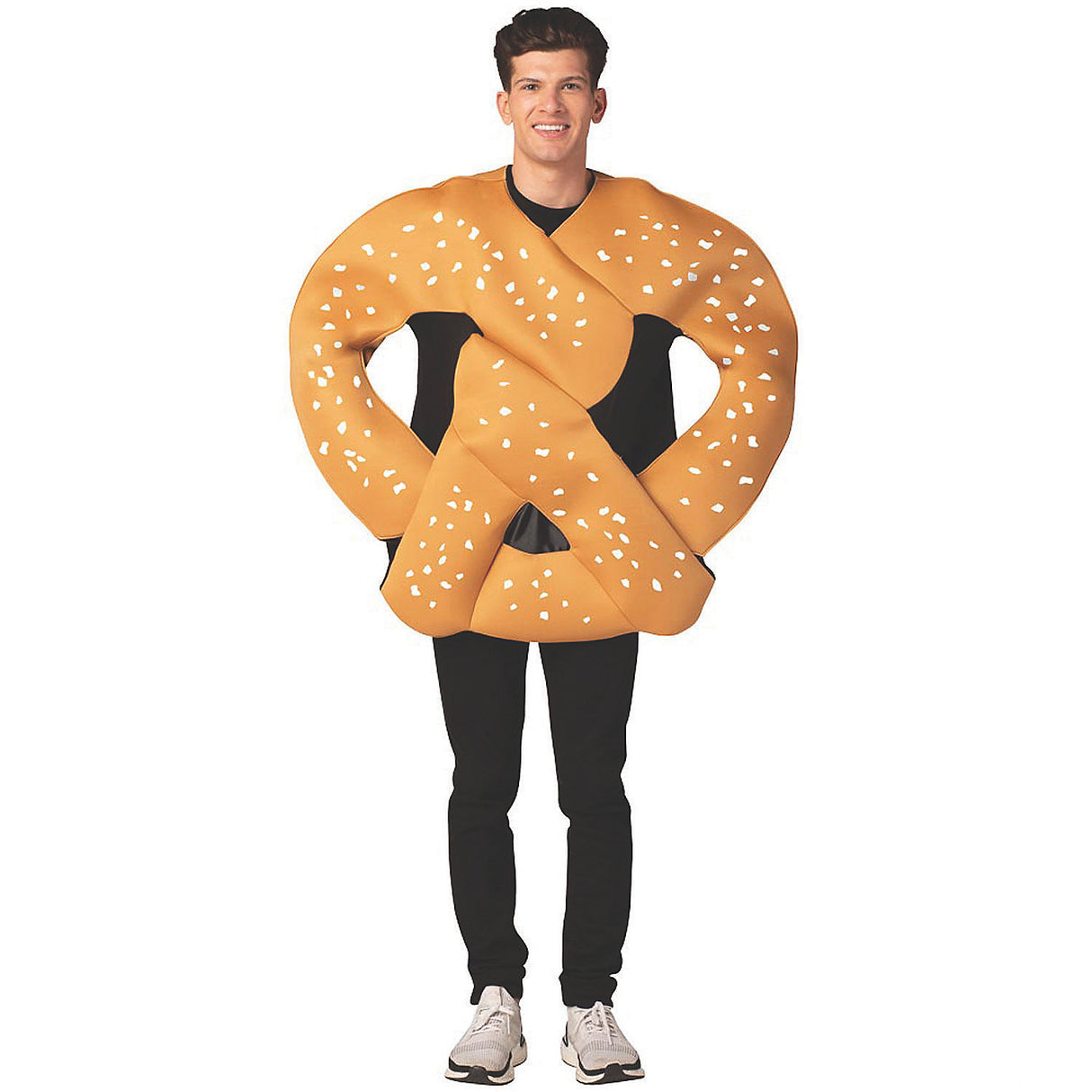 Humorous Bendable Pretzel Costume for Halloween Parties Couples Events and Fun Costume Ideas