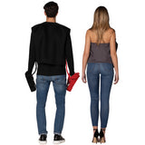 Fun Battery Jumper Cables Couple Costume for Creative Parties and Themed Celebrations