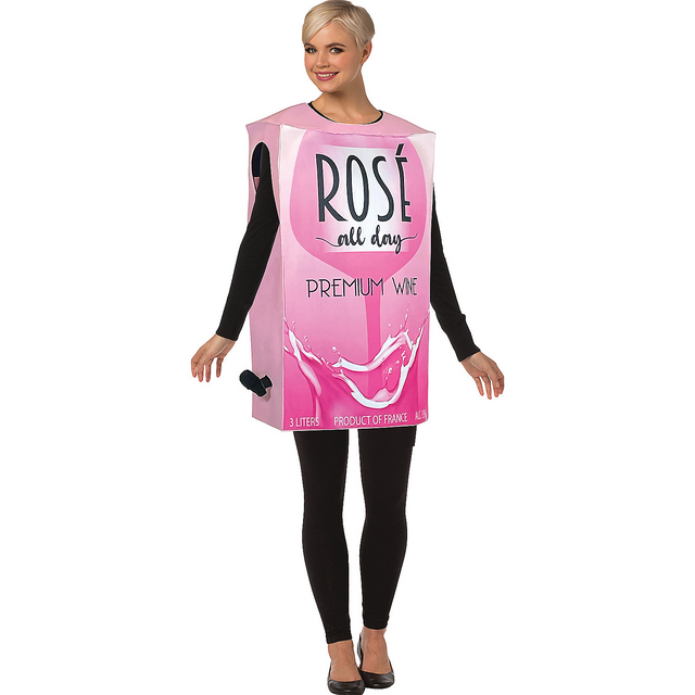 Wine Box Rose Adult Costume