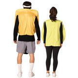 Fun Pickle Ball Paddle and Ball Couple Costume for Halloween Parties Sports Events and Best Friend Adventures