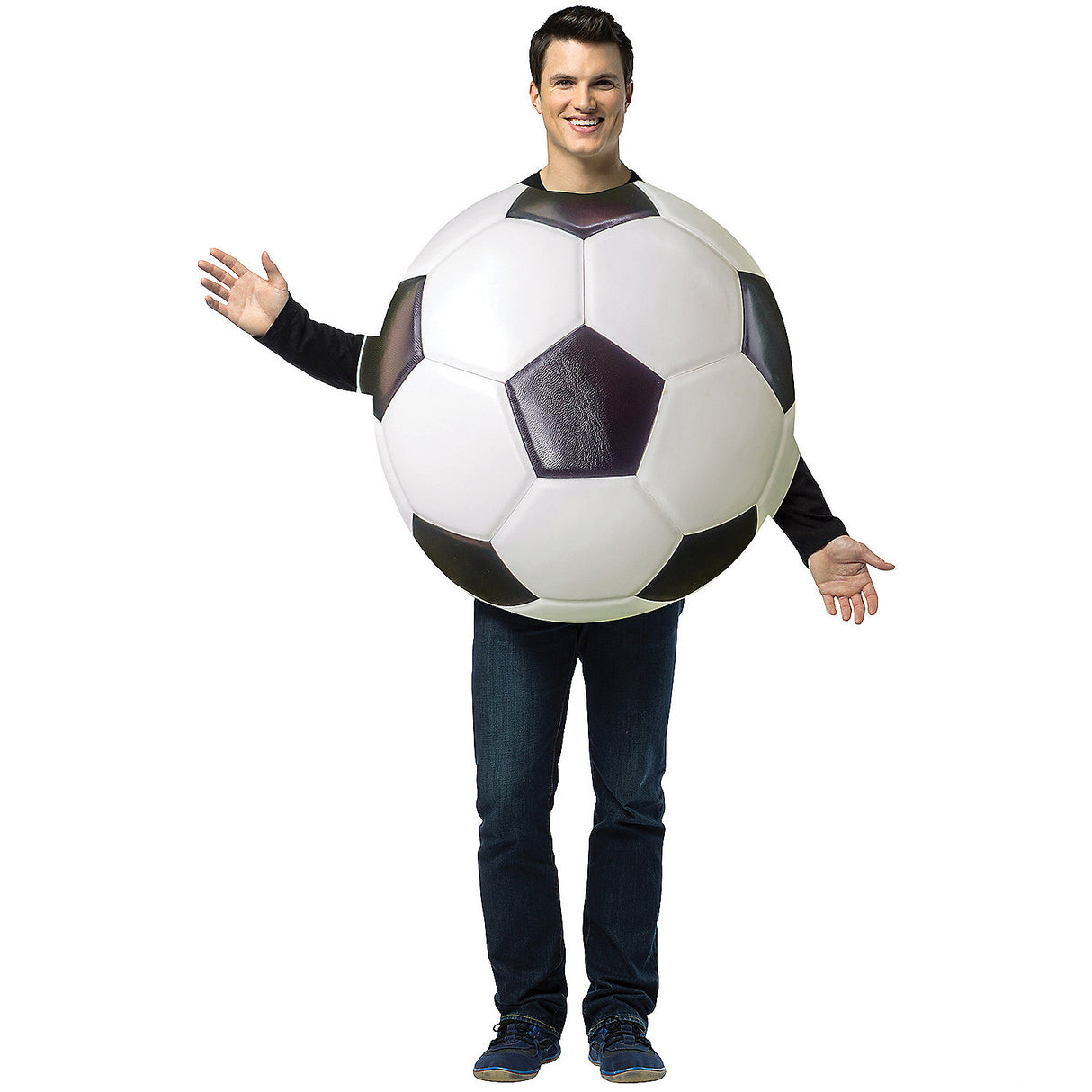 Fun Soccer Ball Costume for Halloween Parties Themed Events and Creative Celebrations